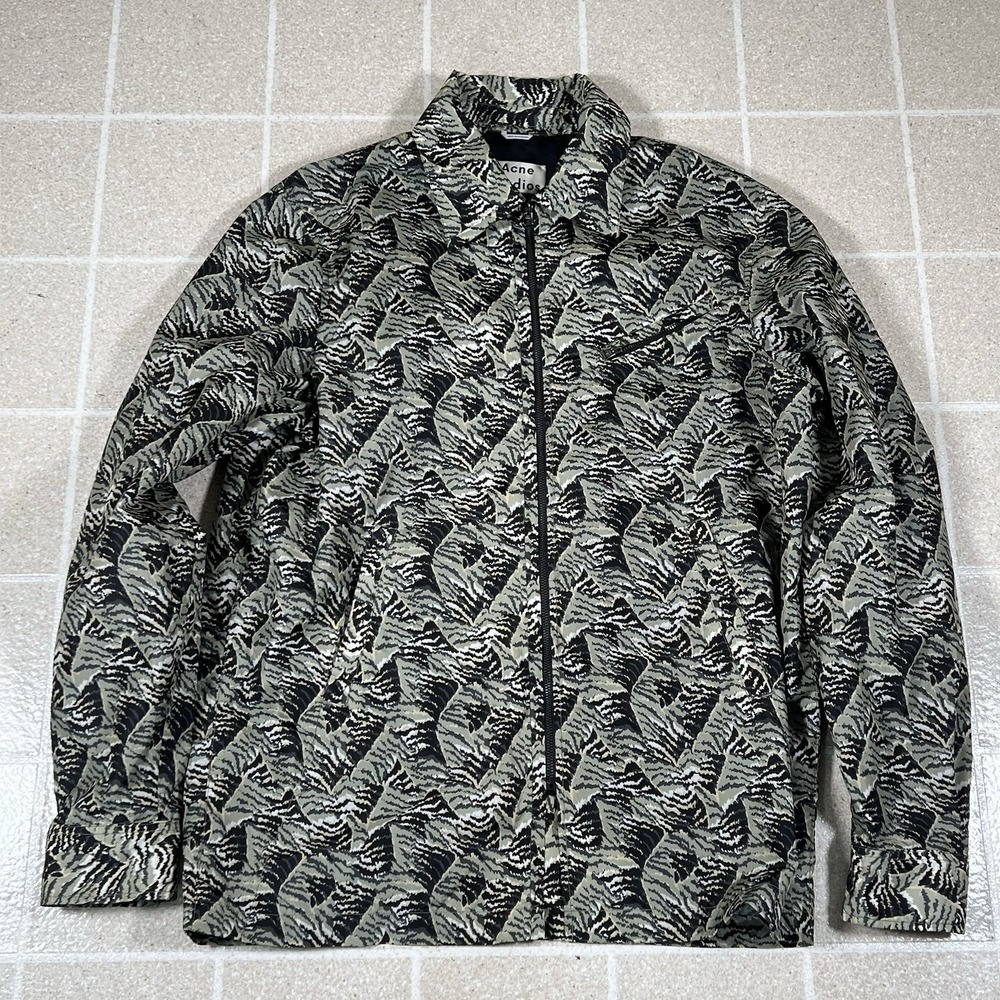 Acne Studios MERICK JACKET HIMALAYAN TIGER Camo Size Medium